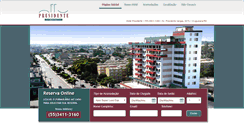 Desktop Screenshot of hotelpresidenteuruguaiana.com.br